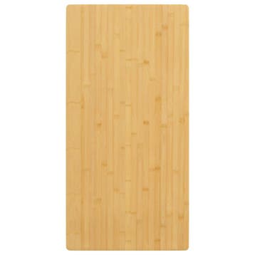 vidaXL Tafelblad 50x100x2,5 cm bamboe, Verzenden