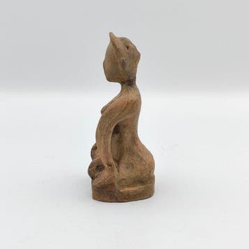 Oud-Chinees Terracotta Moeder Vruchtbaarheid-idol - 122 mm