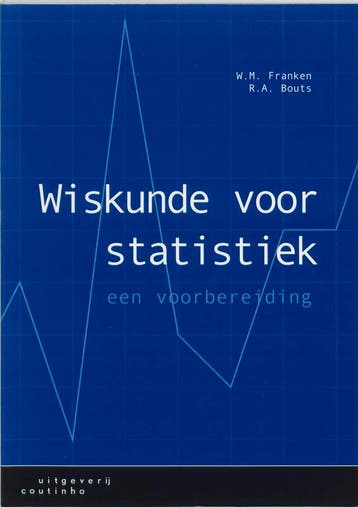 Wiskunde voor statistiek 9789062833177 W.M. Franken, Boeken, Verzenden, Zo goed als nieuw, W.M. Franken