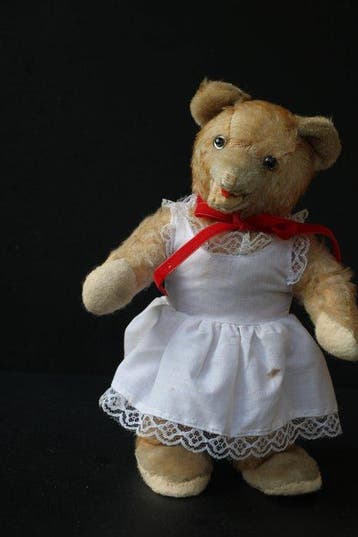 vintage teddybeer, 1950-1960 - Ours en peluche - 1950-1960 -