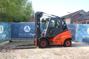 Veiling: Heftruck Linde H45T-02 LPG 4500kg 7m, Ophalen