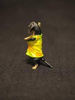 Fritz Bermann - sculptuur, Vienna Bronze: Dog Wearing a