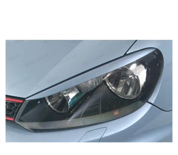 Paupières De Phares Pour Volkswagen Vw Golf 6 08-12, Autos : Pièces & Accessoires, Verzenden