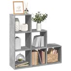 vidaXL Kamerscherm / boekenkast 3-laags 99x29x99 cm hout, Verzenden, Nieuw