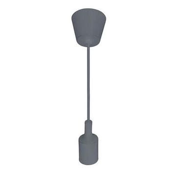 Turno Ronde Grijze Stoffen LED Hanglamp - Stijlvolle LED Lam, Verzenden, Nieuw