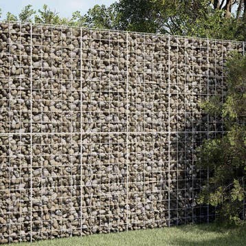 vidaXL Gabion met 3,5 mm Draad en 10x10 cm Gaas 100x30x200, Verzenden, Nieuw