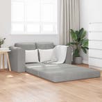 vidaXL Slaapbank / zetel Lichtgrijs 148 x 71 x 83 cm Fluweel, Verzenden, Nieuw