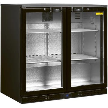 Barkoelkast | Energiezuinig | 190L | Zwart | +2°C/+10°C |, Verzenden