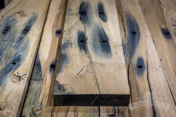 Spoorbielsplanken | wandplank | vensterbank | Wandbekleding, Doe-het-zelf en Bouw, Nieuw, Eiken, 200 tot 250 cm, Plank