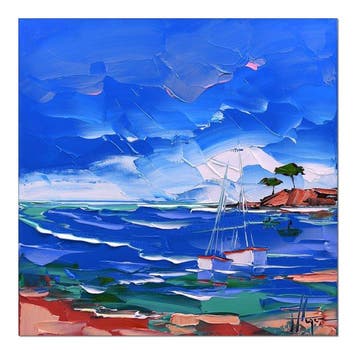 Olivier Pfleger - Mandrafina  Bleu azur