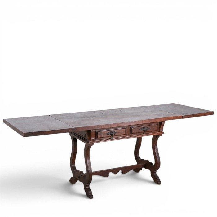 Table à manger - Châtaignier, Fer, Antiek en Kunst, Antiek | Overige Antiek