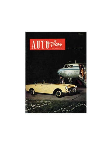 1959 AUTOVISIE MAGAZINE 01 NEDERLANDS, Ophalen of Verzenden, Nieuw