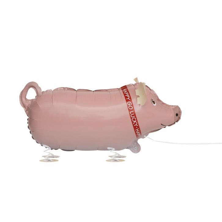 Airwalker Varken 61cm, Hobby en Vrije tijd, Feestartikelen, Nieuw, Verzenden