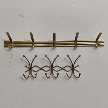 Porte-manteau (2) - Aluminium, Acier - 2 x porte-manteaux