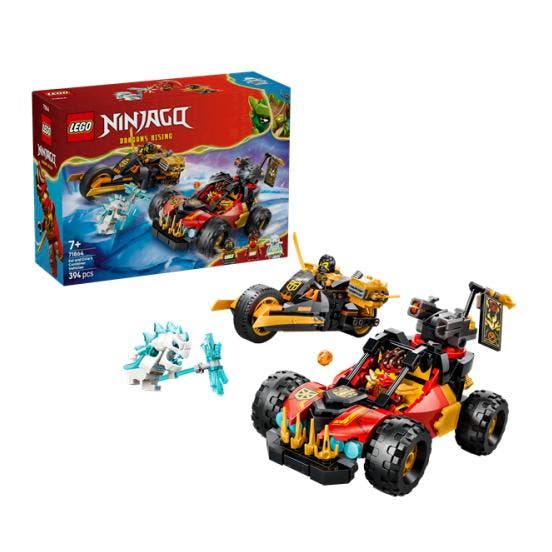 LEGO Ninjago - Kai en Cole's Combivoertuigen - 71864, Collections, Collections Autre, Envoi