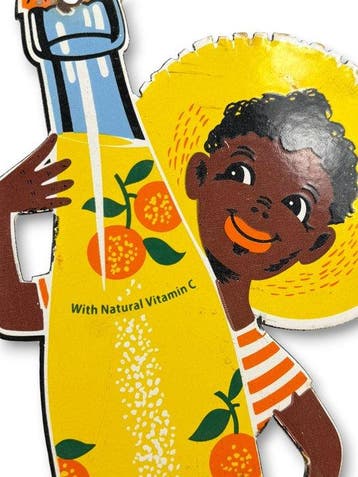 Florida Boy Orange - Emaille plaat - Emaille