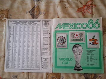 1986 Panini World Cup Stickers, Complete Original, WC Mexico, Collections