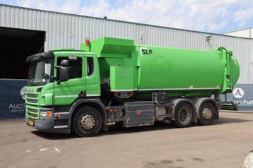 Veiling: Vuilniswagen Scania P310 Diesel 305pk 2013