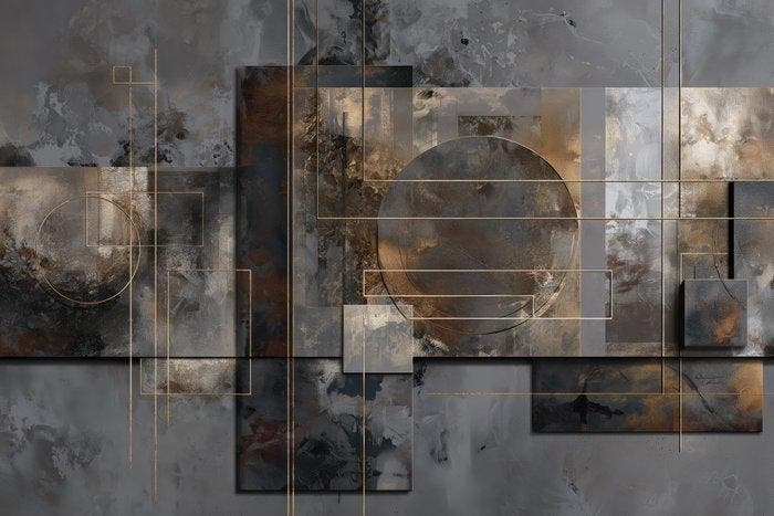 Lea Ottavi - Veiled Metallic Order XXL, Antiek en Kunst, Kunst | Designobjecten