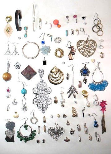 Themacollectie - 75x vintage oorbellen - Monet; other
