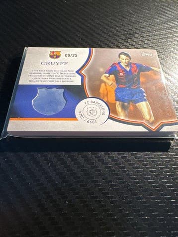 2024/25 Topps Topps 125-jähriges Barcelona Jubiläum Johan, Nieuw