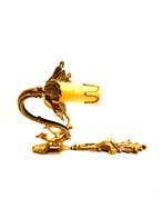 Applique murale (3) - Bronze, Laiton - Élégante applique, Antiquités & Art