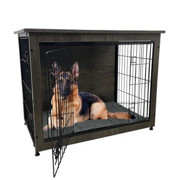 MaxxPet Houten Hondenbench 110x74x80cm (Hondenbenches, Dier), Ophalen of Verzenden, Nieuw