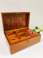 Boîte à bijoux - Bois de thuya, bois de citron, Bois d’ébène