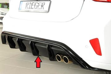Diffuser | geschikt voor Ford | Focus IV ST-Line 2018- 5d ha, Verzenden