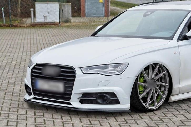 Front Splitter voor Audi A6 4G C7.5 Facelift S line / S6, Auto diversen, Tuning en Styling, Ophalen of Verzenden