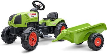 Claas Arion 410 tractor + aanhanger | 41% korting | OP = OP, Verzenden, Zo goed als nieuw, Trapvoertuig
