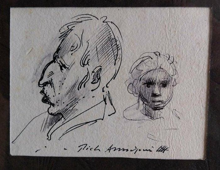 Pietro Annigoni (1910-1988) - volti, Antiek en Kunst, Kunst | Designobjecten