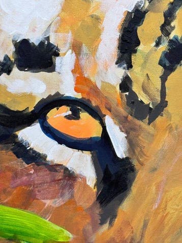 Brooksby - Tiger Eyes, Feral Garden collection XL