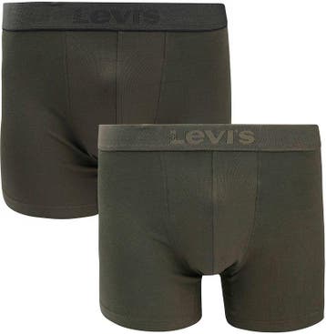 Levis Brief Boxershorts 2-Pack Groen maat M Heren, Verzenden, Levi's, Boxer