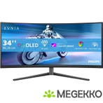 Philips Evnia 34M2C6500/00 34  Wide Quad HD 175Hz Curved, Verzenden