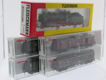 Schaal H0 Fleischmann NEW OLD STOCK COMPLETE SET 4800, 58..., Ophalen of Verzenden, Locomotief