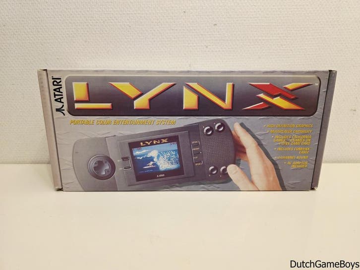 Atari Lynx - Console - Model 1 - Recapped - Boxed, Games en Spelcomputers, Spelcomputers | Atari, Gebruikt, Verzenden