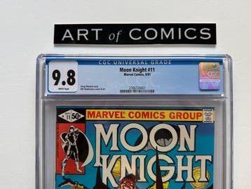 Moon Knight #11 - CGC 9.8 - 1 Graded comic - Eerste druk -, Nieuw