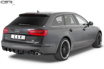 Diffuser | Achterbumper voor Audi A6 C7 (4G) HA227-K, Auto-onderdelen, Verzenden, Nieuw