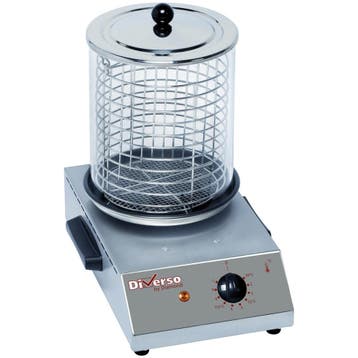 Worstenverwarmer | Pyrex Glas | 40 Worsten | 0.65kW |, Verzenden