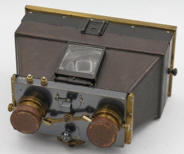 Charles Bazin & Leroy Le Stéréocycle vers 1898 Stereocamera