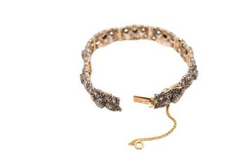 Armband - 19.2 kt. Geel goud - Diamanten, Nieuw