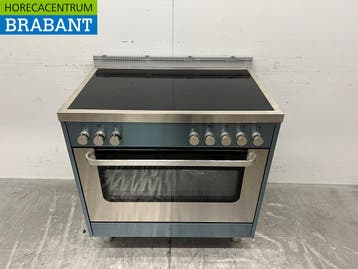 Plaque à induction Saro en acier inoxydable avec four 400V, Verzenden