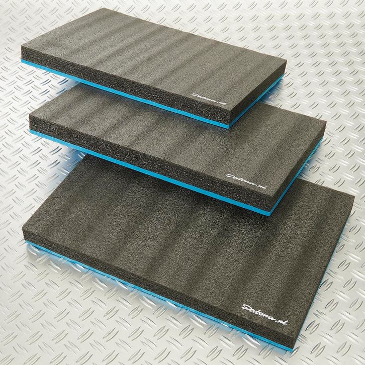 Datona Schuimmat voor werkbank gelaagd met mesje - 3 stuks, Bricolage & Construction, Établis, Enlèvement ou Envoi