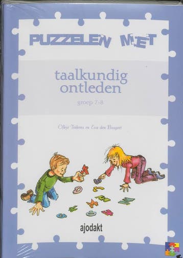 Puzzelen met taalkundig ontleden set 5 ex Groep 7-8, Boeken, Verzenden, Gelezen, E. den Boogert
