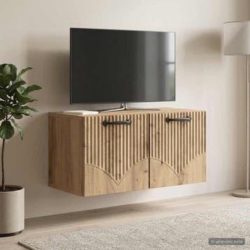 vidaXL Wandmontage TV-kast 59,5 x 31 x 30 cm Artisanaal, Verzenden