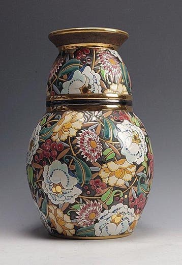 Keramis Boch - Raymond Chevallier - Vase - Faïence - Art