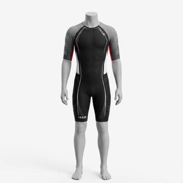 HUUB ANEMOI LONG COURSE Trisuit Zwart / Rood (AAA), Ophalen of Verzenden, Nieuw