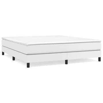 Bedframe 180x200 wit | 34% Retour Deal | Slaap voordelig, Overige materialen, Verzenden, Wit, Tweepersoons