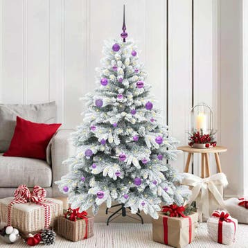 vidaXL Kunstkerstboom met 150 LED met standaard Wit 150 cm, Verzenden